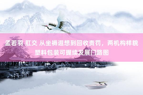 孟若羽 肛交 从坐褥遐想到回收责罚，两机构样貌塑料包装可握续发展门路图